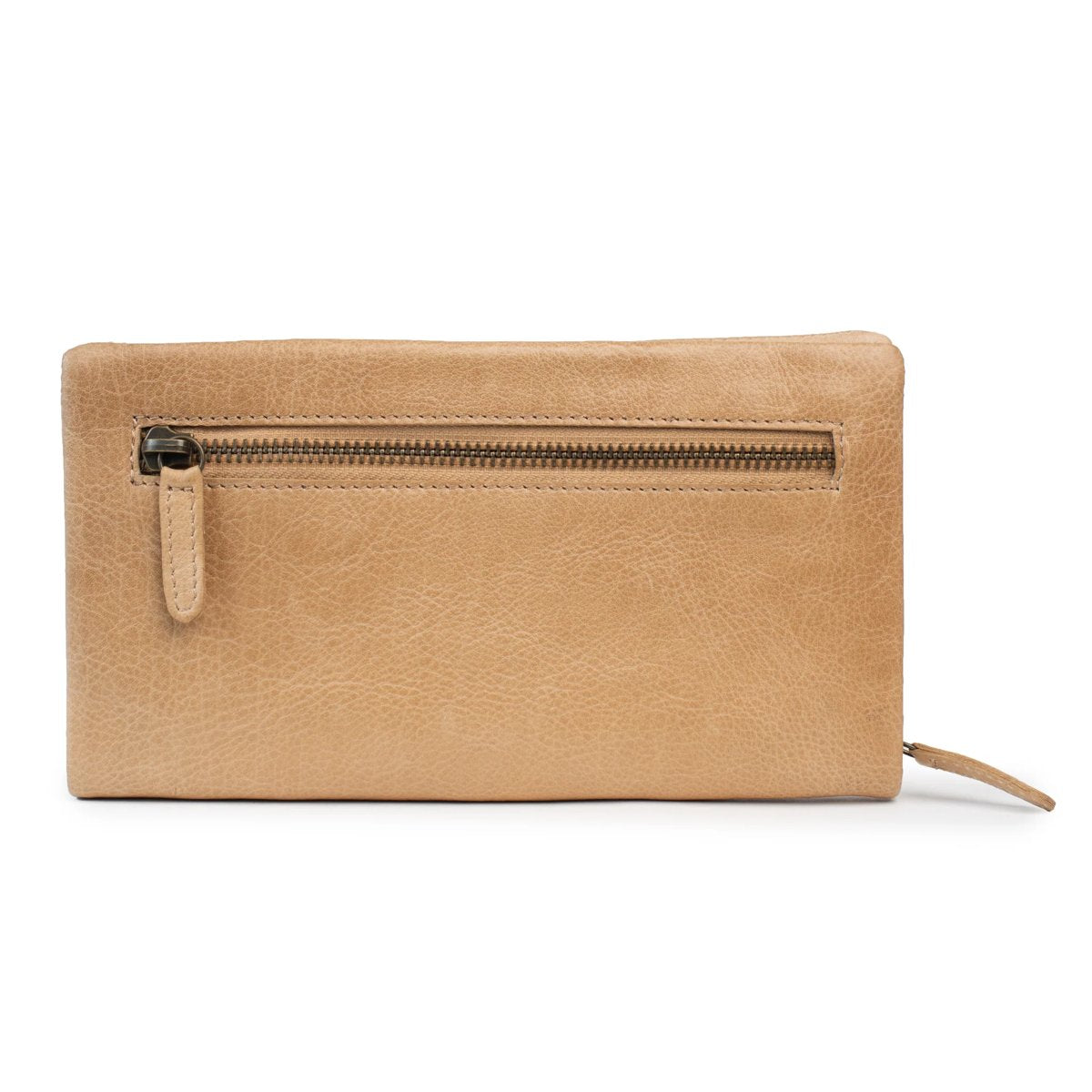 mondocherry - Dusky Robin | harriet leather purse | sand