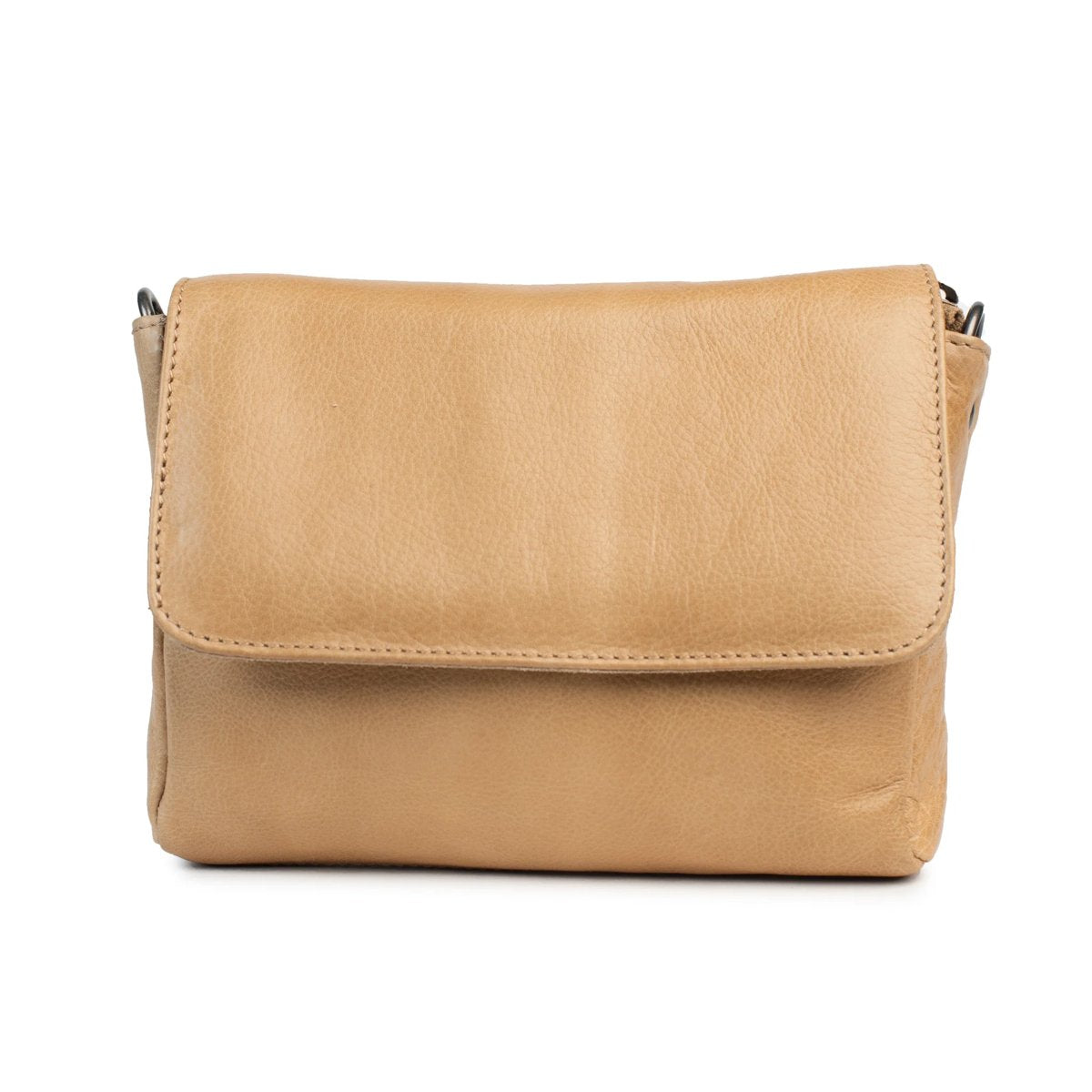 mondocherry - Dusky Robin | sara leather bag | sand
