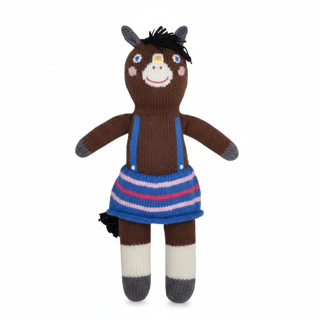 Blabla | "Electra the Horse" kids cotton doll - mondocherry
