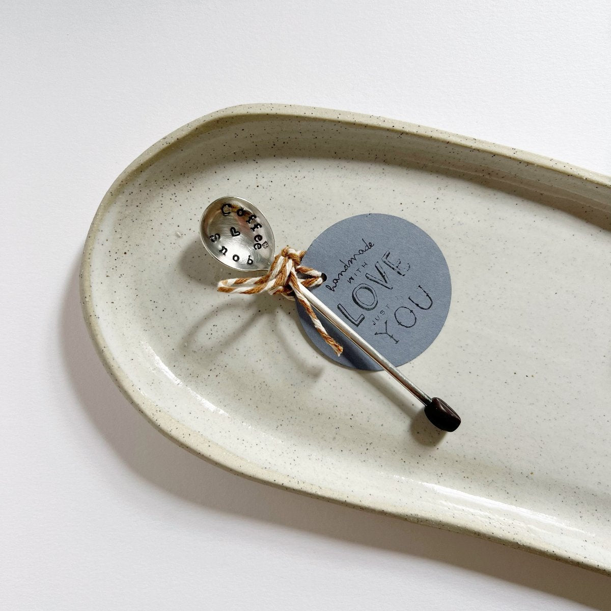 mondocherry - antique silverware coffee spoon | "coffee snob"