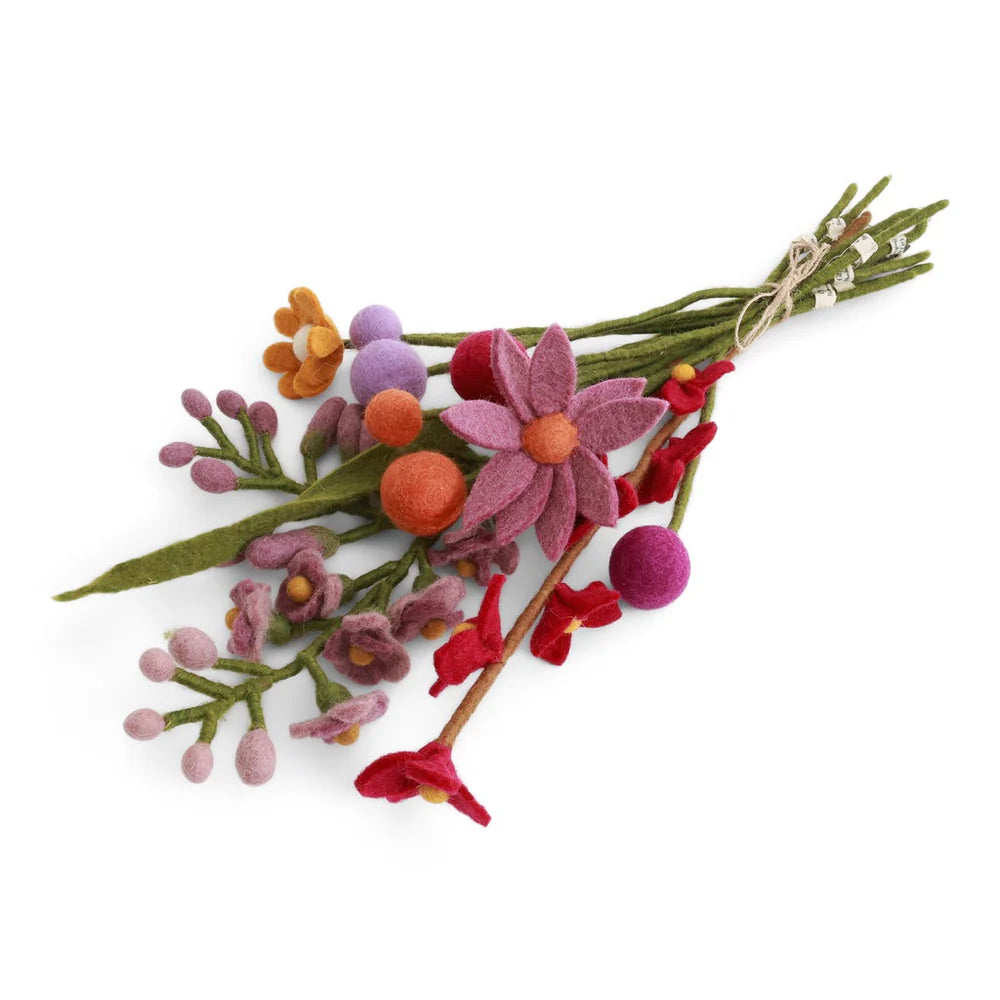 mondocherry - Gry & Sif | felt flower bouquet | Lalita