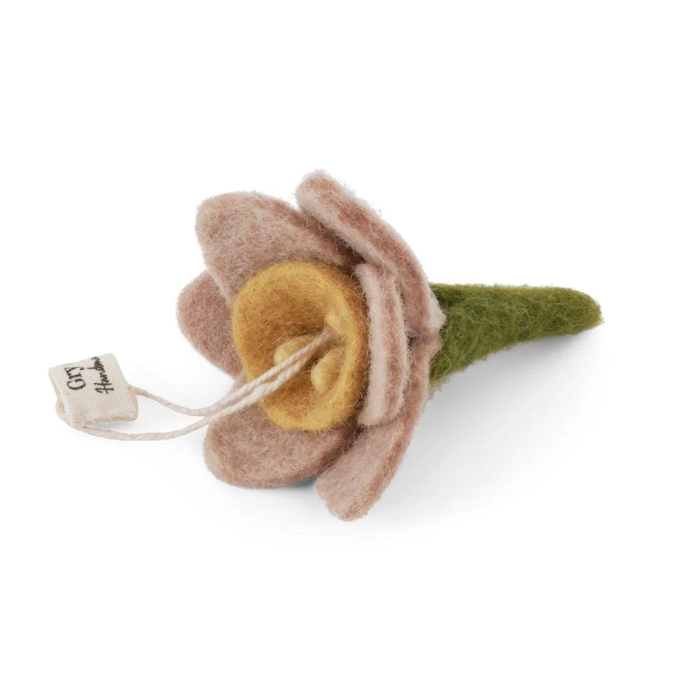 mondocherry - Gry & Sif | felt daffodil decoration | light pink