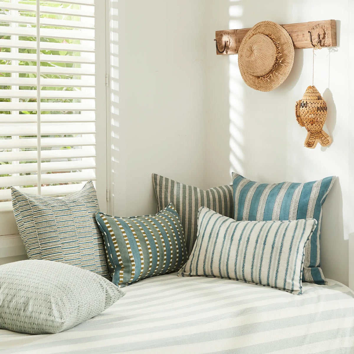 Walter G Indira Mineral linen cushion — supplier gallery view 2