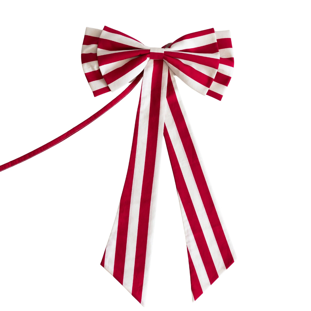 mondocherry - Luxe and Beau | large velvet bow | moss green