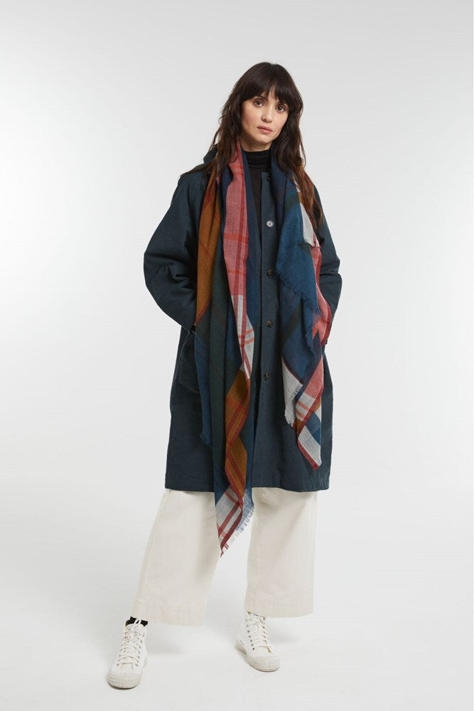 mondocherry - mapoesie | dream wool scarf | blush grey - wear