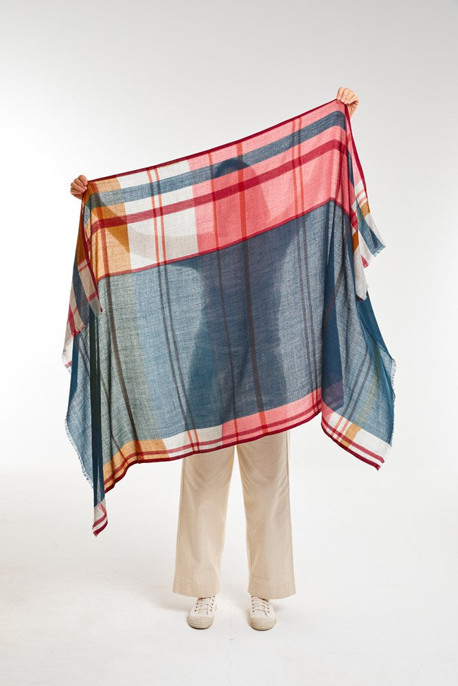 mondocherry - mapoesie | dream wool scarf | blush grey