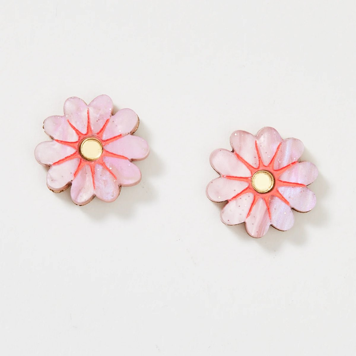mondocherry - Martha Jean | vera earrings | pink gold