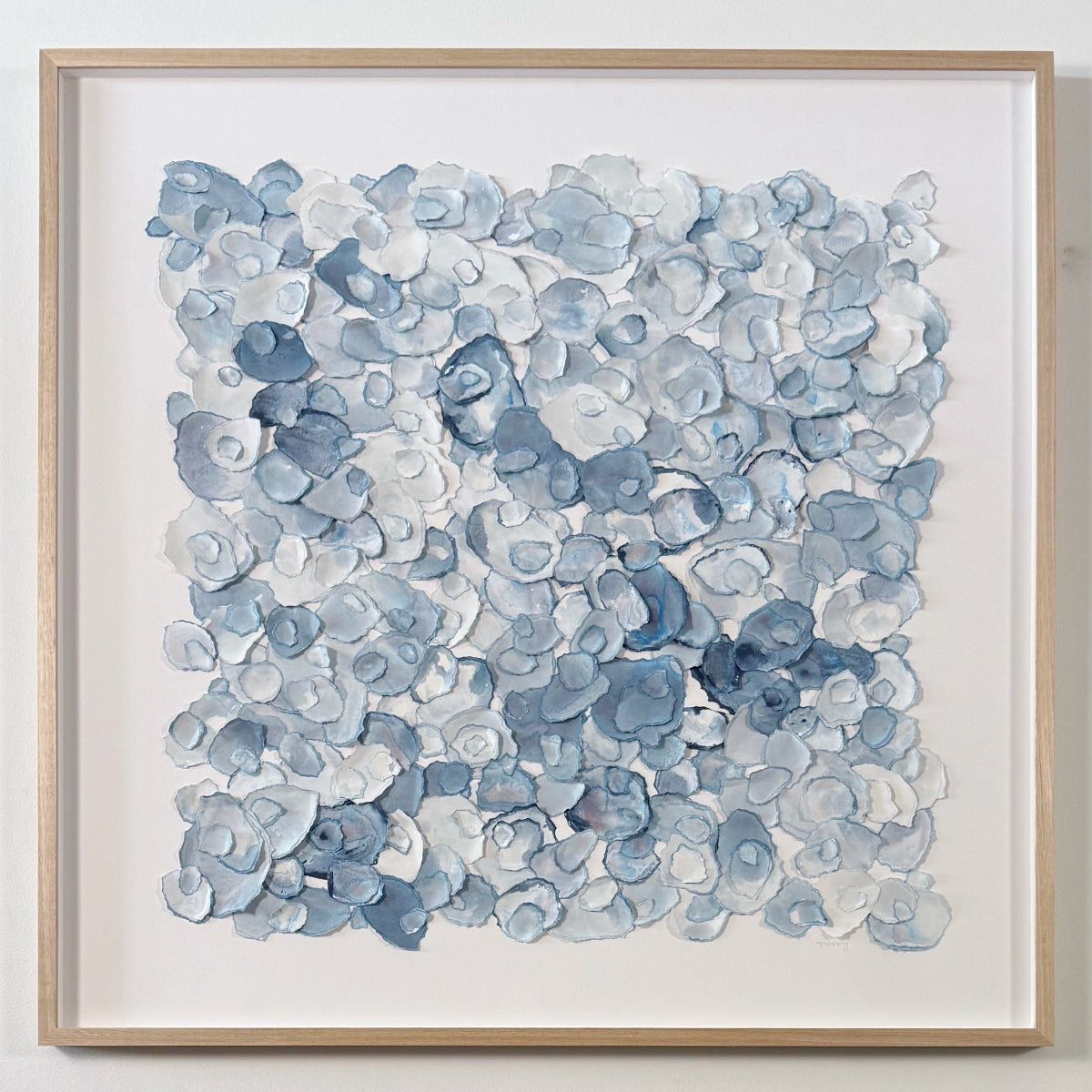 mondocherry - "in the quiet sands" | paper framed wall art