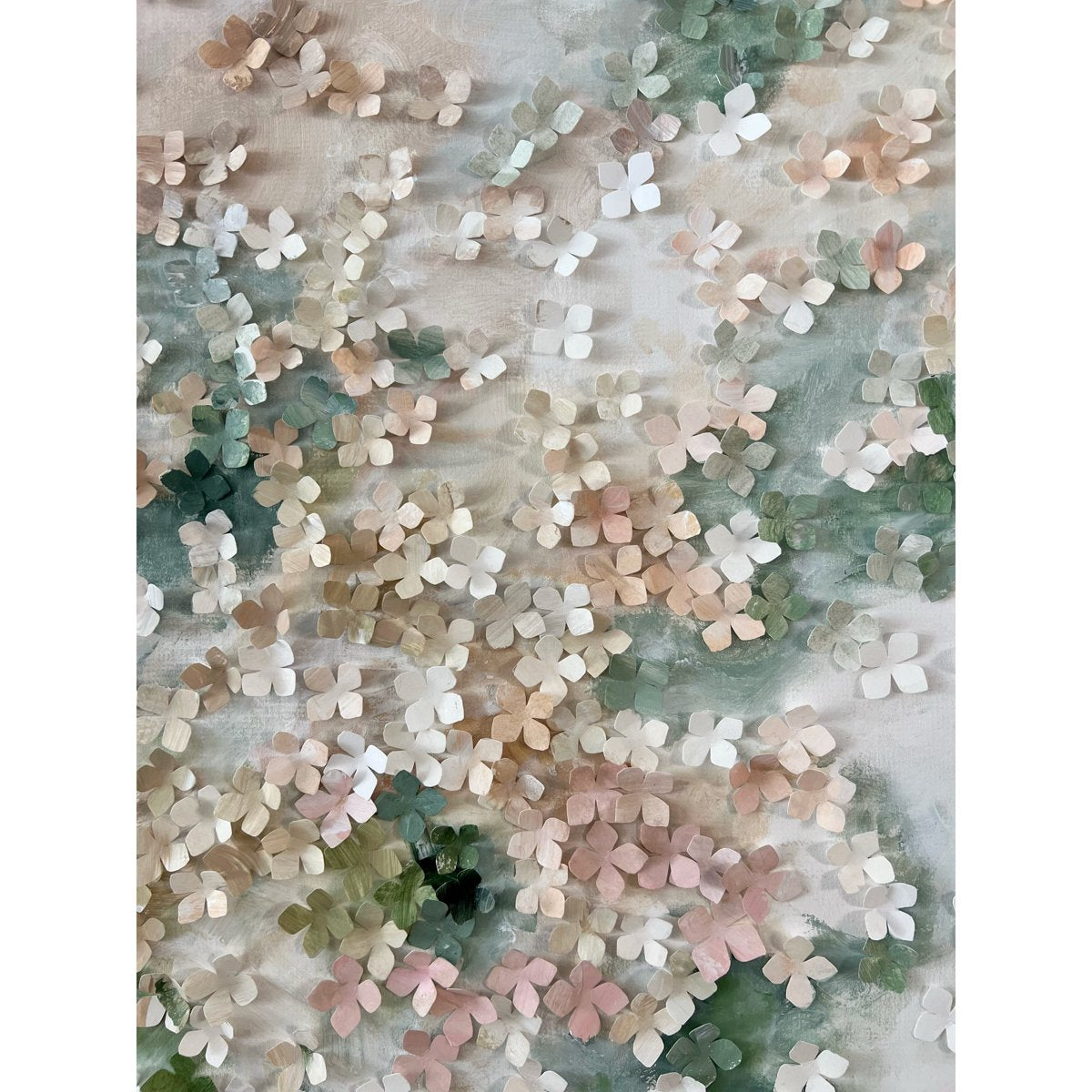 mondocherry - "repose" - paper wall art - scattered collection - close