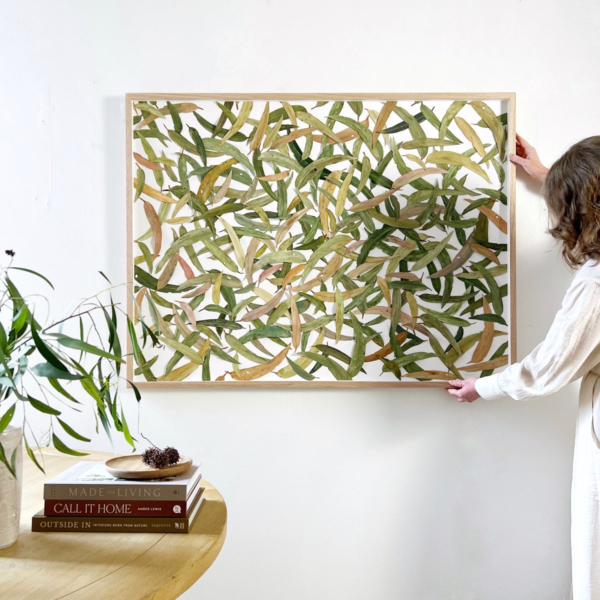 mondocherry paper artwork - "stringybark creek" - display