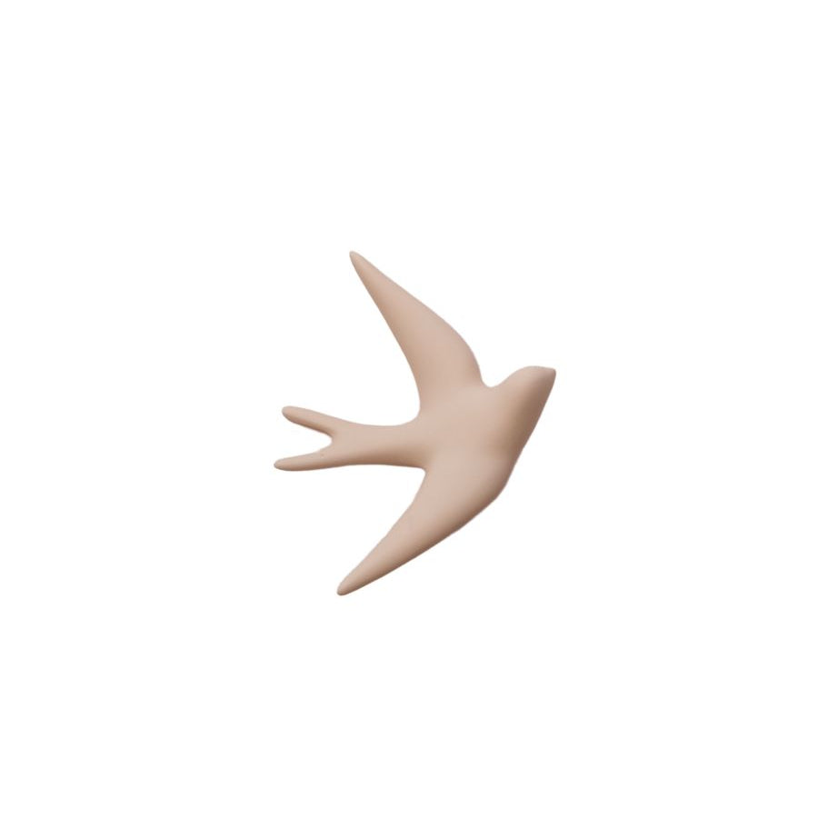 mondocherry - monochromic | swallow ceramic wall decor | rose