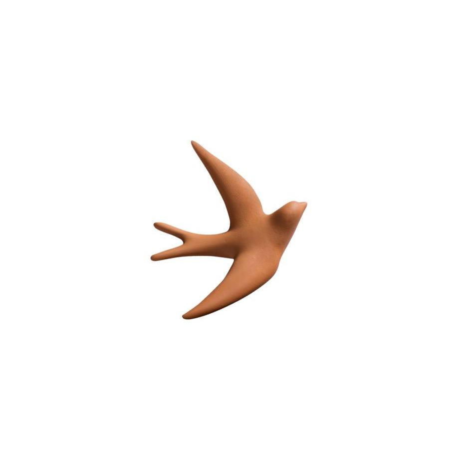 mondocherry - monochromic | swallow ceramic wall decor | terracotta