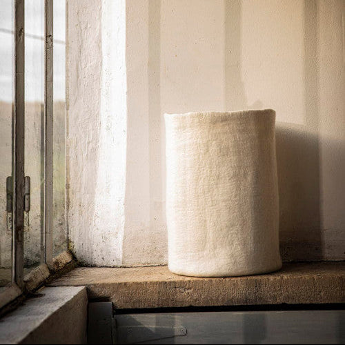 mondocherry Muskhane | felt calabash | natural | high - window seat