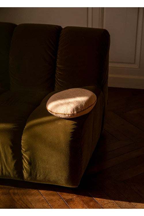 mondocherry - Muskhane smartie cushion - powder pink - sofa