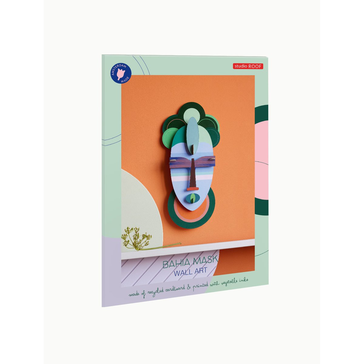 mondocherry - Studio Roof | bahia mask wall decor - box