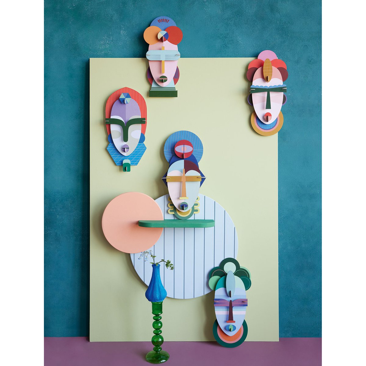 mondocherry - Studio Roof | bahia mask wall decor - collection