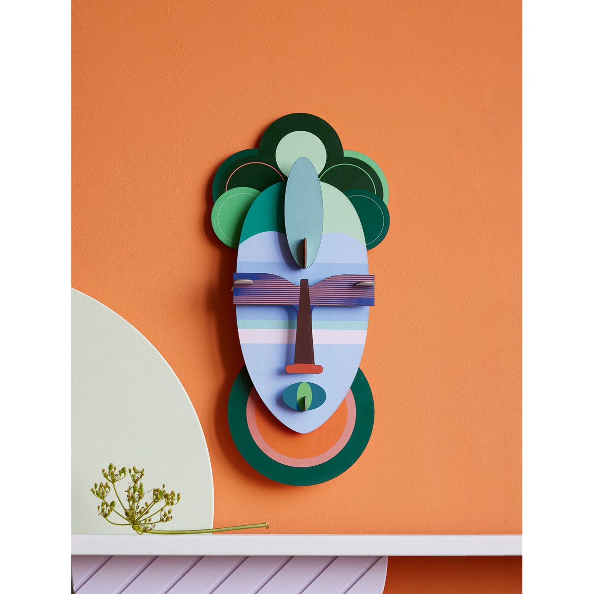 mondocherry - Studio Roof | bahia mask wall decor