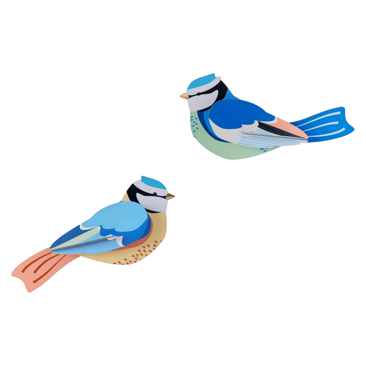 mondocherry - Studio Roof | garden birds blue tits wall decor