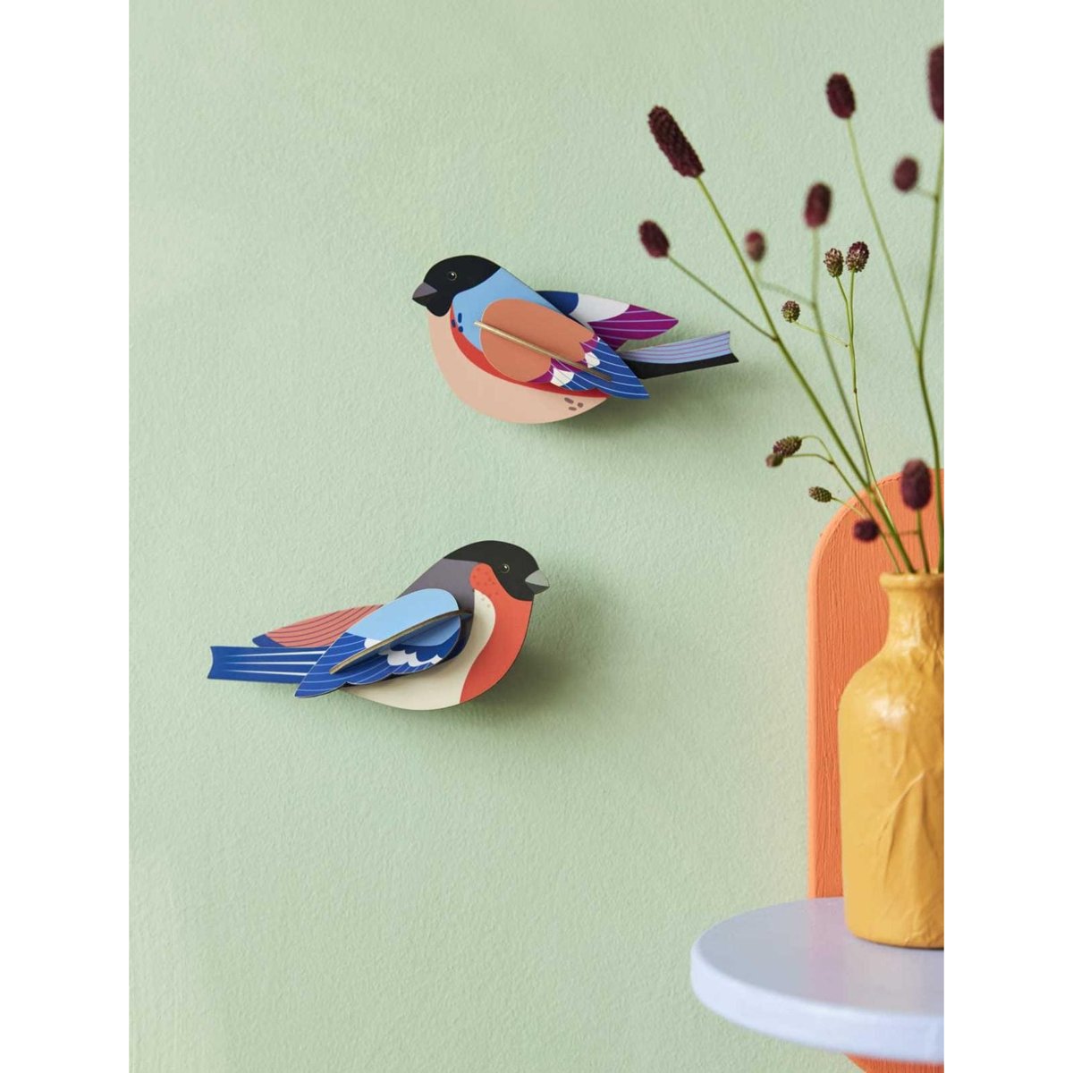 Studio Roof | garden birds finches wall decor - wall