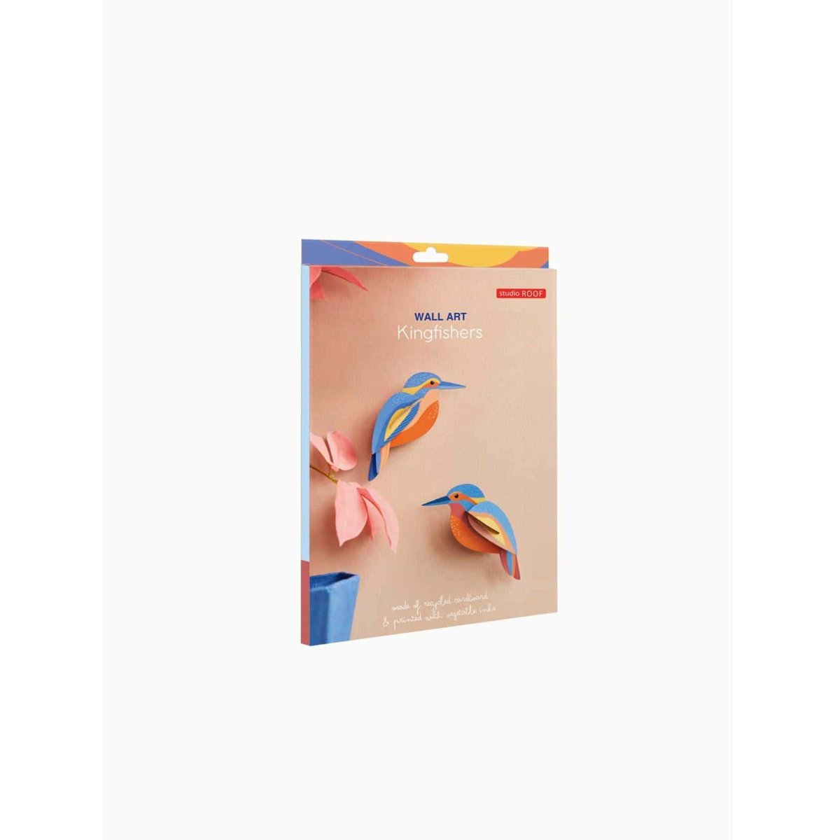 Studio Roof | garden birds kingfishers wall decor - box