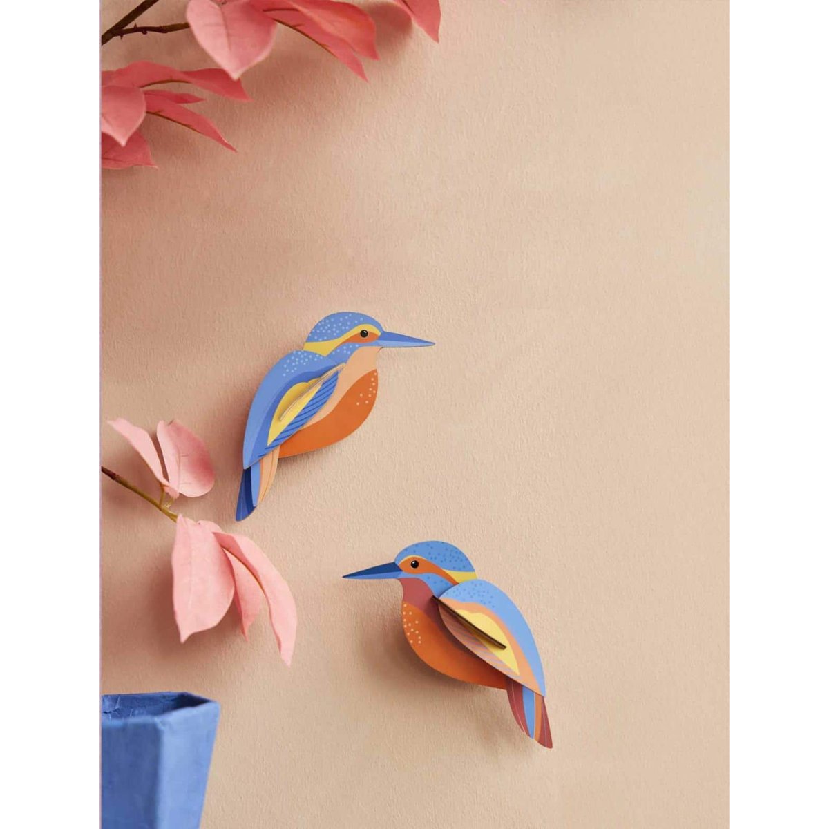 Studio Roof | garden birds kingfishers wall decor - wall