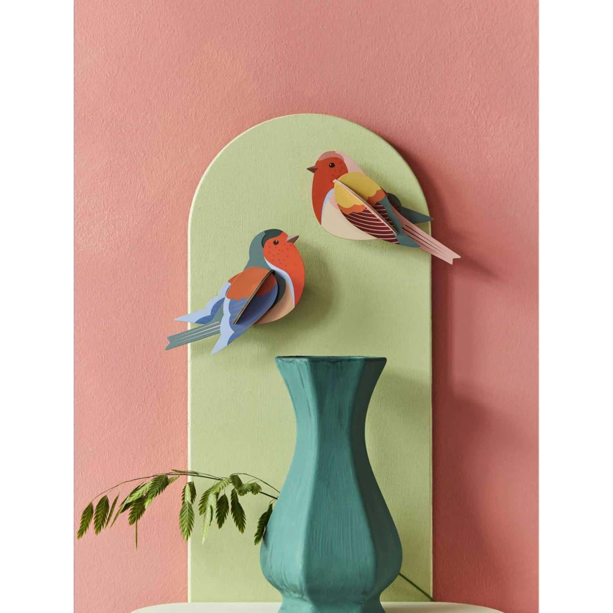 Studio Roof | garden birds robins wall decor - wall