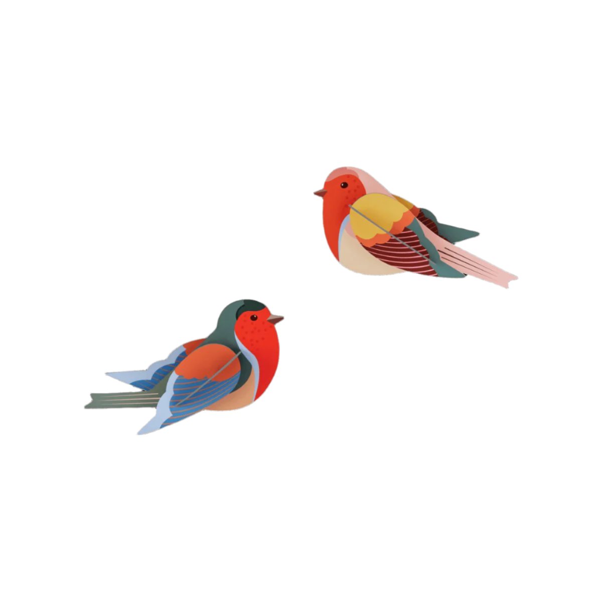 Studio Roof | garden birds robins wall decor