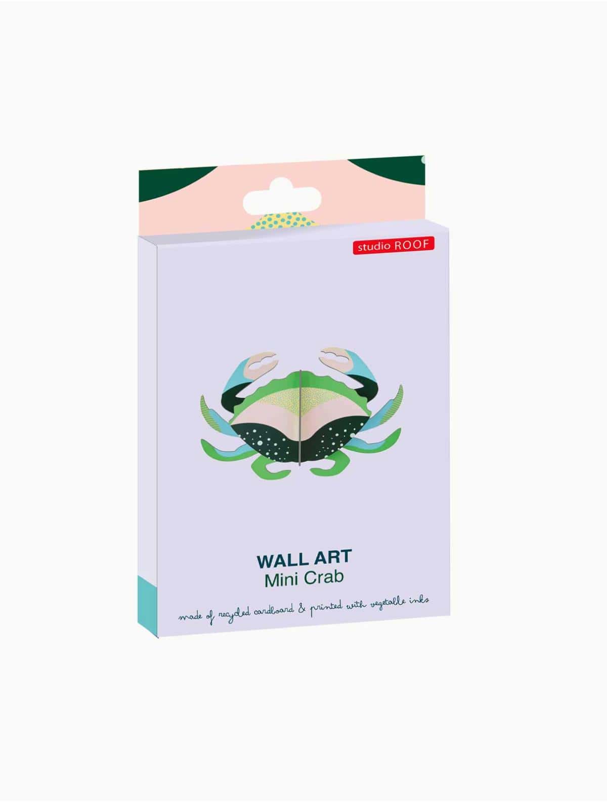 mondocherry - Studio Roof | mini crab wall decor - box