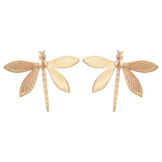 mondocherry - We Dream in Colour jewellery | dragonfly stud earrings