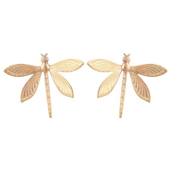 mondocherry - We Dream in Colour jewellery | dragonfly stud earrings