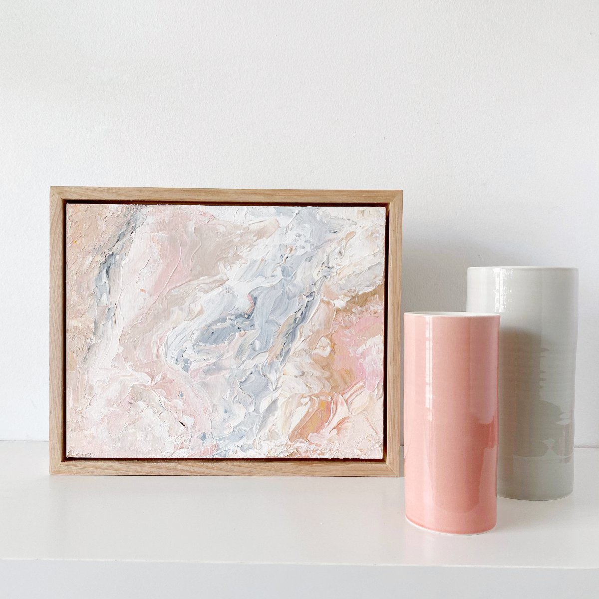 mondocherry - "Well Travelled" - acrylic painting on board