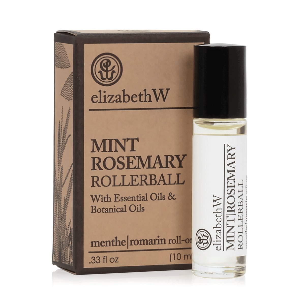 mondocherry - Elizabeth W | essential oils rollerball | mint rosemary
