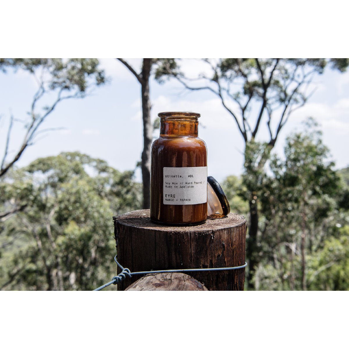 Etikette soy candle | eyre mango & papaya | 250ml