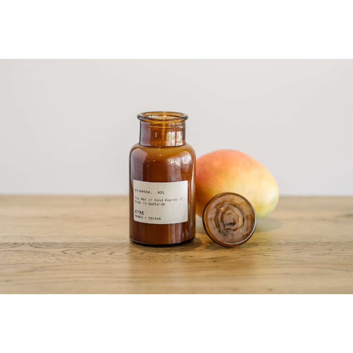 Etikette soy candle | eyre mango & papaya | 250ml