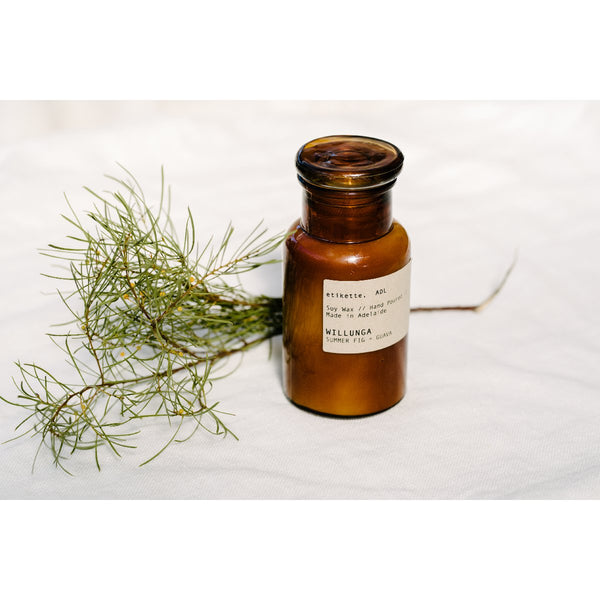 Etikette soy candle | willunga fig & guava | 250ml