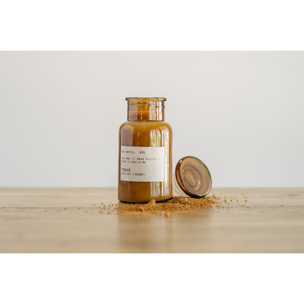 Etikette soy candle | yorke sea salt caramel | 250ml