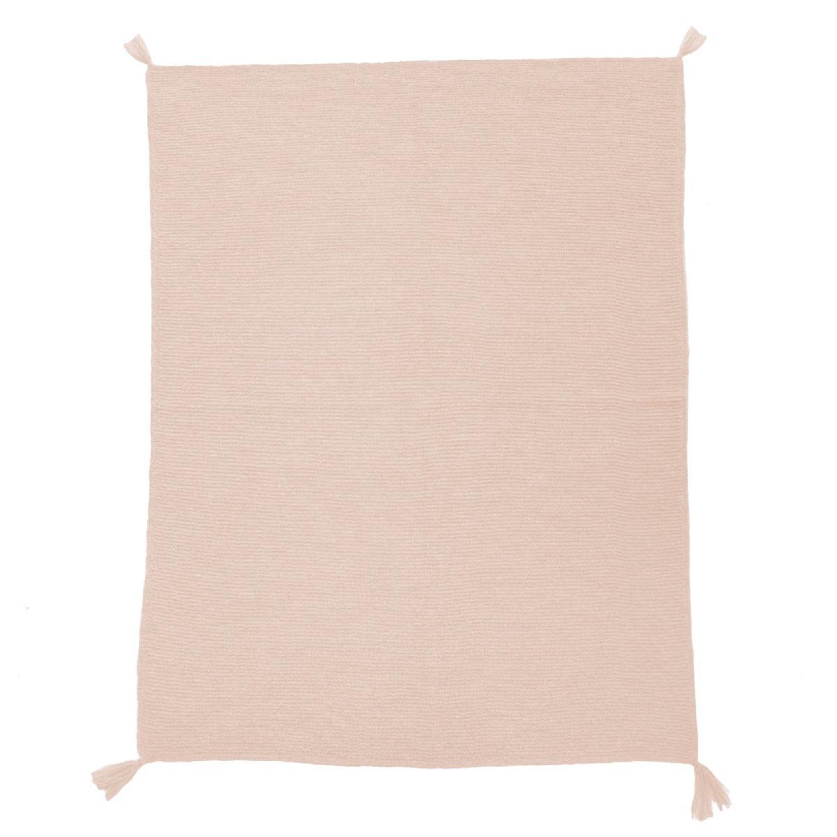 Blabla | baby alpaca blanket | blush