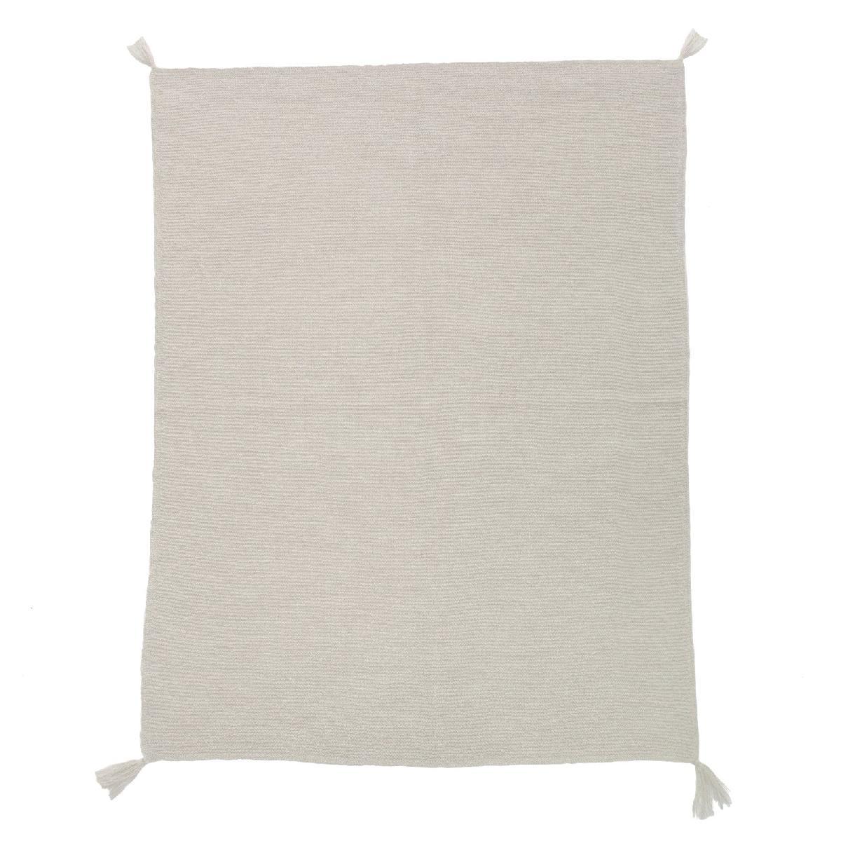 Blabla | baby alpaca blanket | fog