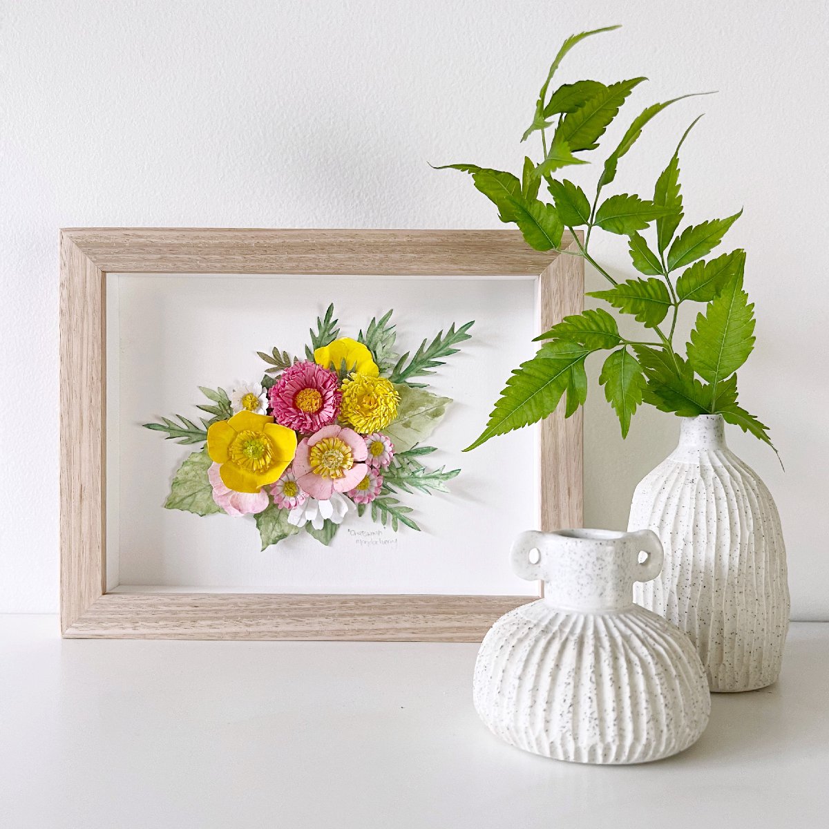 mondocherry - "Chatsworth" - paper wall art - botanical collection