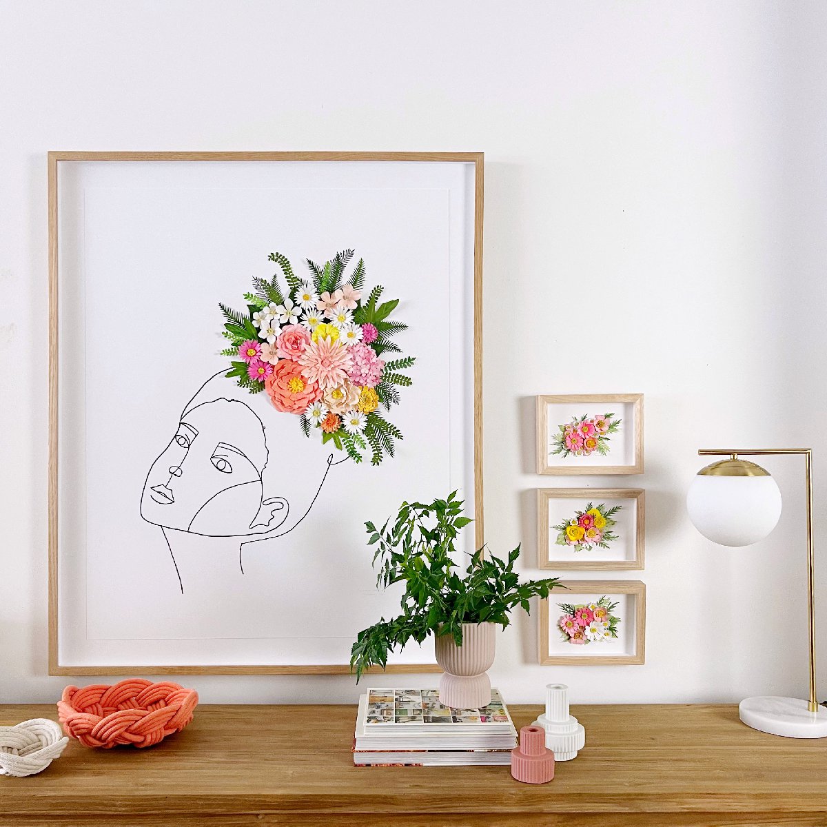 mondocherry - "Hidcote" - paper wall art