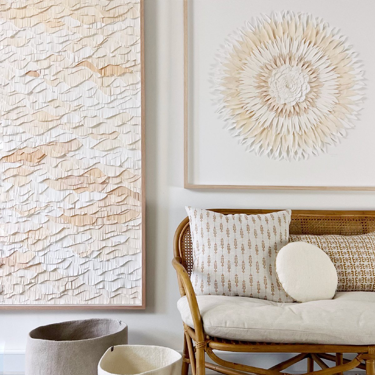 mondocherry - "undertones" paper artwork - flower
