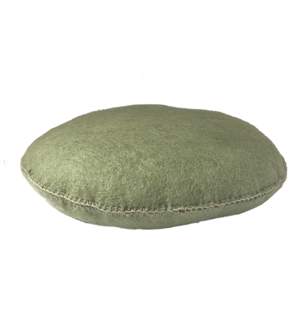mondocherry homewares - Muskhane smartie cushion - vert tender