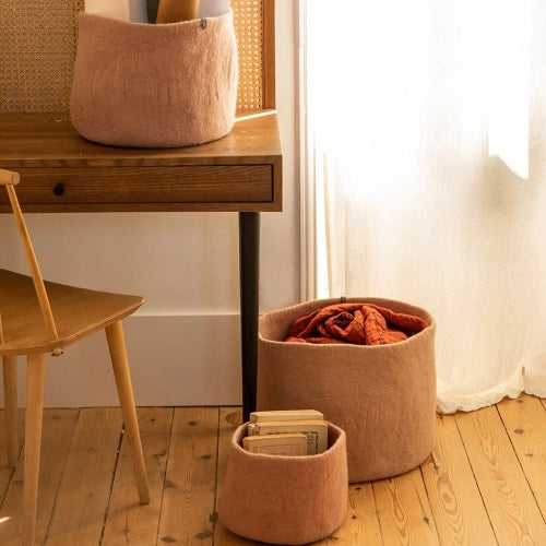 Muskhane | felt calabash | nude | small