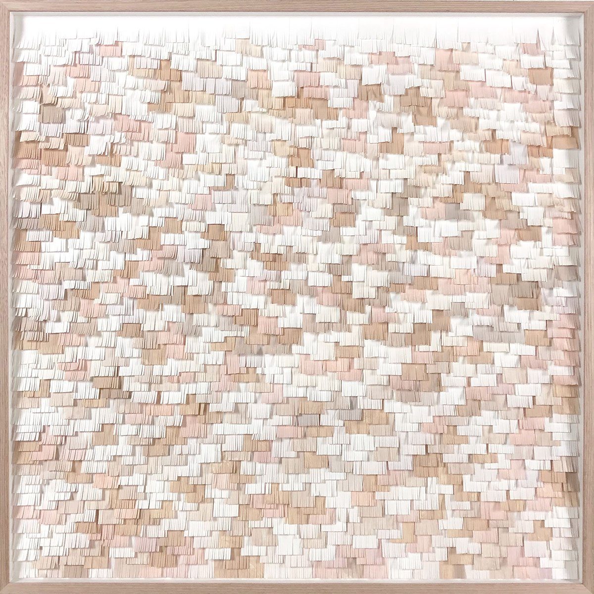 mondocherry "all about the texture" paper wall art