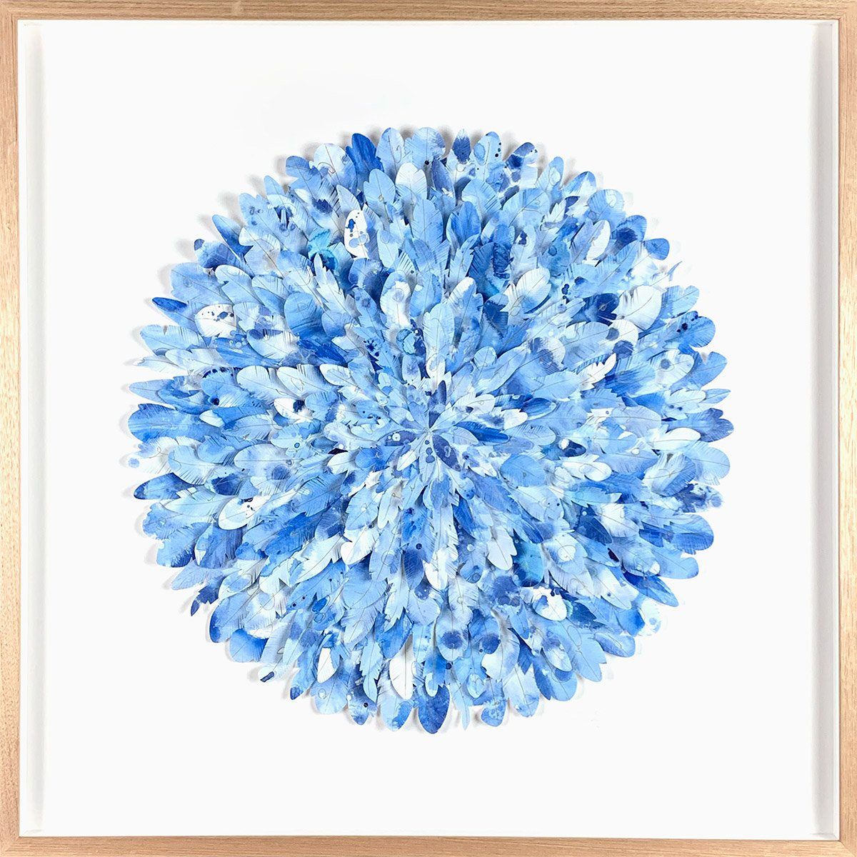 mondocherry mountain bluebird framed paper wall art