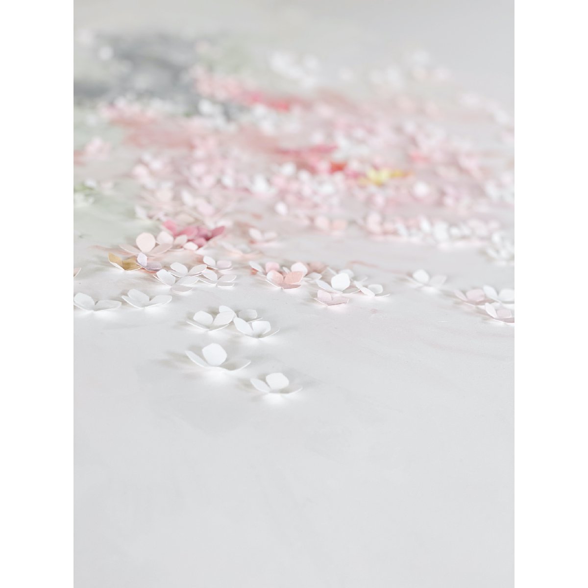 mondocherry - "wander" - paper wall art - closeup