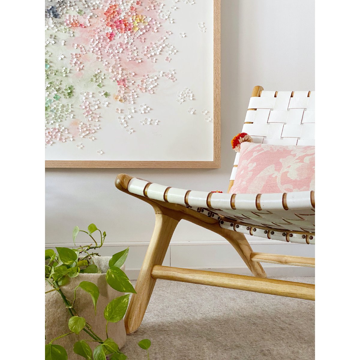 mondocherry - "wander" - paper wall art - close