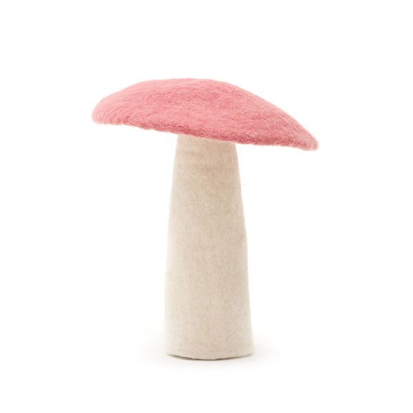 mondocherry - Muskhane | felt mushroom | XL | indian pink