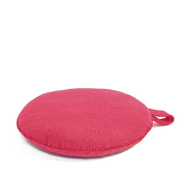 Muskhane nomad cushion - ultra rose