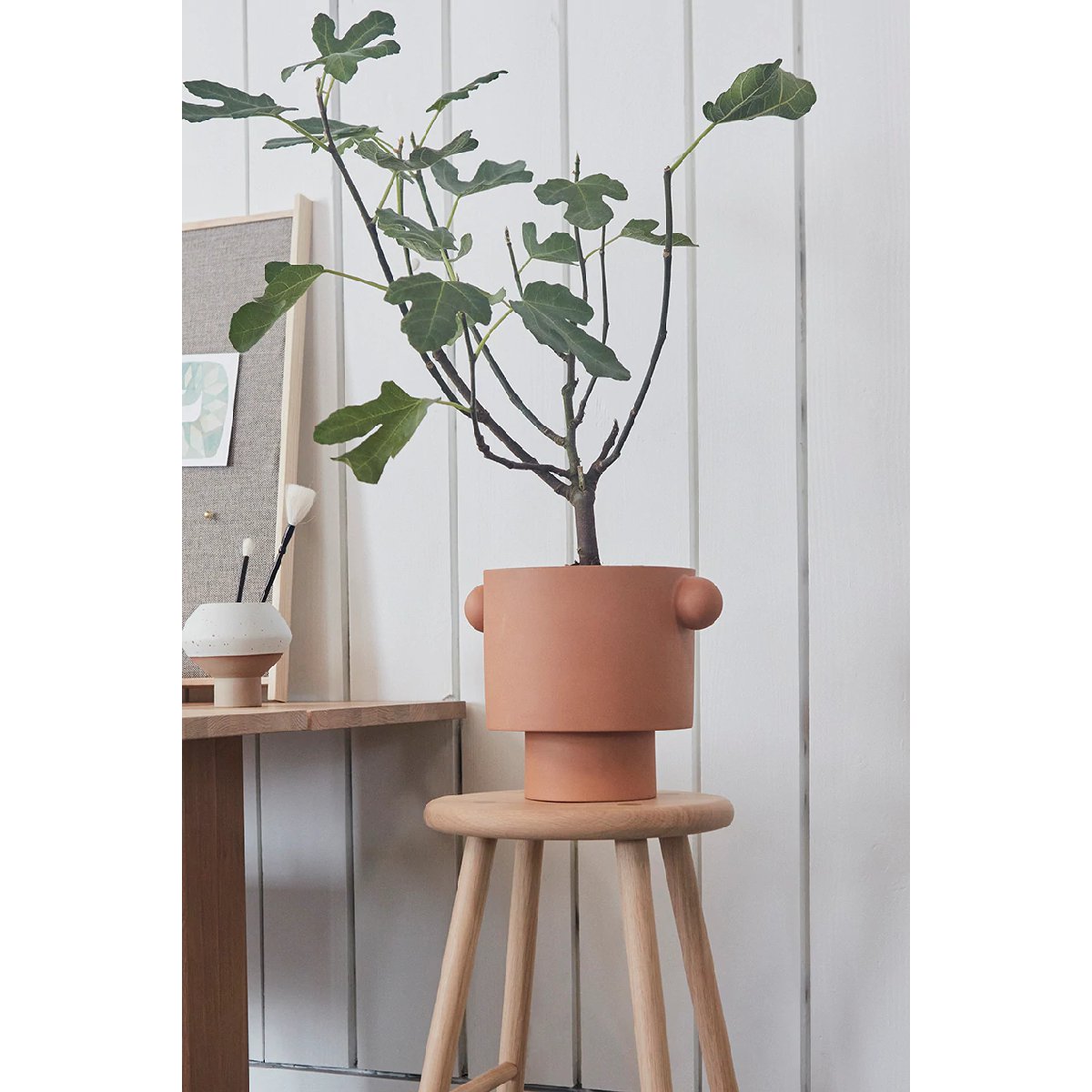mondocherry - OyOy | Inka Kana pot | camel | large - stool
